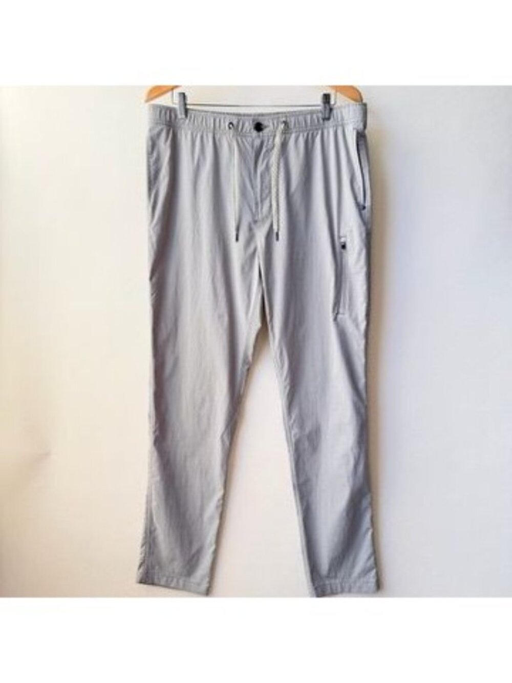 Vuori Mens Size XL Gray Ripstop Pants Stretch Outdoor Hiking Casual B212